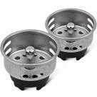 Cesto Coletor e Tampão HIGHCRAFT 97733-2 em Aço Inoxidável 3,8 cm