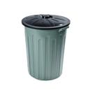 Cesto com tampa fechado 65l azul arqplast Cesto com tampa fechado 65l azul arqplast