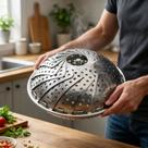 Cesto Cozi Vapor 14cm Aço Inox para Cozinha Saudável Cesto Cozi Vapor 14cm Aço Inox para Cozinha Saudável