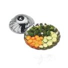 Cesto Cozimento A Vapor Inox Cozinhar Legumes Verduras Fruta