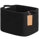 Cesto de almacenamiento Goodpick 33x25x23 cm de algodón con asas