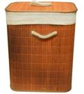Cesto de Bambu Com Tampa 50cm Mimo Style