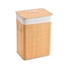 Cesto de Bambu Organizador de Roupas para Lavanderia 65L Inova