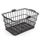 Cesto de bicicleta dianteiro CXWXC destacável para serviços pesados 30x19x18 cm