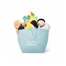 Cesto de Brinquedos Organizador Infantil Toys Bag Verde Ciano