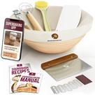 Cesto de Fermentação para Pão Superbaking Redondo 23 cm Kit de Pão Sourdough