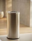 Cesto de Lixo 9L Lixeira Com Tampa Cozinha Banheiro Inox