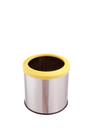 Cesto De Lixo Lixeira Inox 20 Litros Aro Esmaltado Cozinha
