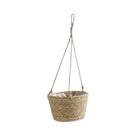 Cesto De Macramê Em Juta Para Plantas Suspensas, Decorativo Para Interiores E Exteriores