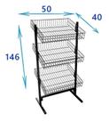 Cesto de Oferta Triplo - 50 x 142 x 70 cm