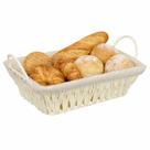 Cesto De Pão Forro Tecido Porta Pães Pão De Queijo Cesta Multiuso Mesa Posta Home