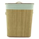 Cesto de Roupa de Bambu com Tampa 30X40X50CM - Mimo Style