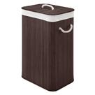 Cesto De Roupa Everest Bambu Marrom 40X30X60Cm Rafimex Cesto De Roupa Everest Bambu Marrom 40X30X60Cm Rafimex