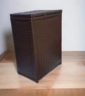 Cesto De Roupa Fibra Sintética Roupeiro 40x25x55