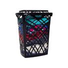Cesto de Roupa Retangular 30Lts Eco Nature Preto - Jaguar