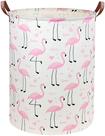 Cesto de roupa suja DDBASKET Flamingo Pink 40x50 cm dobrável