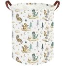 Cesto de roupa suja dobrável de 50x40 cm Dinosaur Hamper FXOCSHE