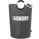 Cesto de roupa suja DOKEHOM 160L GG dobrável cinza escuro Cesto de roupa suja DOKEHOM 160L GG dobrável cinza escuro