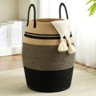 Cesto de Roupa Suja Fiona's Magic - 105L Extra Grande - Marrom