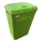 Cesto De Roupa Suja Grande 72L Resistente Lavanderia Tampa Organizador Banheiro Roupas Família