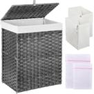 Cesto de roupa suja GREENSTELL Greenstell com tampa 90L com 2 sacos de forro