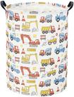 Cesto de roupa suja HIYAGON Kids Hamper Engineering Vehicle Theme Cesto de roupa suja HIYAGON Kids Hamper Engineering Vehicle Theme
