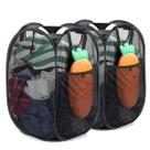 Cesto de roupa suja HOUSE AGAIN Strong Mesh Pop-up x2 Black