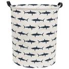 Cesto de roupa suja infantil Sanjiaofen Shark 50x40 cm Tela Cesto de roupa suja infantil Sanjiaofen Shark 50x40 cm Tela