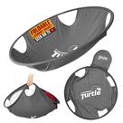 Cesto de roupa suja Laundry Turtle dobrável cinza tamanho grande