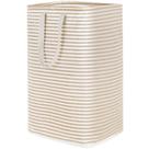 Cesto de roupa suja Lifewit Large Dobrável 80L Bege Impermeável Cesto de roupa suja Lifewit Large Dobrável 80L Bege Impermeável