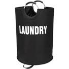 Cesto de roupa suja Maxilan 160L XX-Large Freestanding Preto Cesto de roupa suja Maxilan 160L XX-Large Freestanding Preto