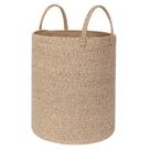 Cesto de roupa suja MEGASKET, corda de algodão tecida 38x38x46cm