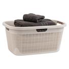 Cesto de roupa suja Mind Reader 40L Storage Bin Ivory Plastic