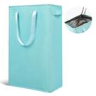 Cesto de roupa suja Odonata Slim dobrável 45L azul bebê