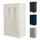 Cesto de roupa suja Odonata Slim dobrável 45L (bege)