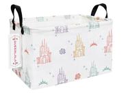 Cesto de roupa suja QUEENLALA Cesto de armazenamento dobrável de 38x26x23 cm