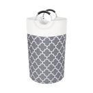 Cesto de Roupa Suja Tecido com Alça Dobrável Organizador