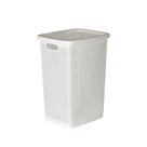 Cesto de Roupas 40 Litros Com Tampa Linea Branco 52 Cm