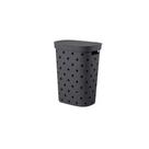 Cesto de Roupas com Tampa Puffer 49 L - CZC Brinox - 10967/0536