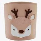 Cesto de Roupas Infantil Rena Bege 49x33cm 8429 - KeHome