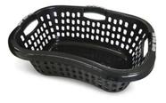 Cesto de Roupas Multiuso Telado Angular Preto 32Lts 25610 Arqplast