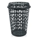 Cesto de Roupas Organizador Multiuso Com Tampa Telado 60 L Cesto de Roupas Organizador Multiuso Com Tampa Telado 60 L