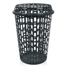 Cesto de Roupas Organizador Multiuso Com Tampa Telado 60 L Cesto de Roupas Organizador Multiuso Com Tampa Telado 60 L