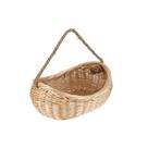 Cesto de Vime JJSQYLAN 43x30x13cm para Colheita no Jardim Cesto de Vime JJSQYLAN 43x30x13cm para Colheita no Jardim