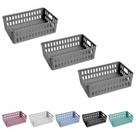 Cesto Decorativo Caixa Organizadora Pequena - Kit Com 3 Organizador Cozinha Casa Cesto Decorativo Caixa Organizadora Pequena - Kit Com 3 Organizador Cozinha Casa