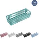 Cesto Decorativo Caixa Organizadora Slim G Kit Com 10 - Para cozinha armarios gavetas Cesto Decorativo Caixa Organizadora Slim G Kit Com 10 - Para cozinha armarios gavetas