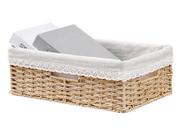 Cesto Decorativo Fibra Natural Extra Grande Forro Removível Organizador Cozinha Sala Escritório Porta Objetos Multiuso Versátil Cesto Decorativo Fibra Natural Extra Grande Forro Removível Organizador Cozinha Sala Escritório Porta Objetos Multiuso Versátil