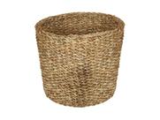 Cesto Decorativo Organizador Em Fibra Natural Seagrass Boho Chic Décor Organização Cachepot