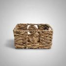 Cesto Decorativo Organizador Multiuso Em Fibra Natural Design Floral Cesto Decorativo Organizador Multiuso Em Fibra Natural Design Floral