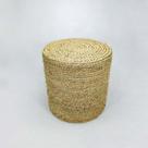Cesto Decorativo Palha Natural Artesanal Acabamento Luxo Cesto Decorativo Palha Natural Artesanal Acabamento Luxo